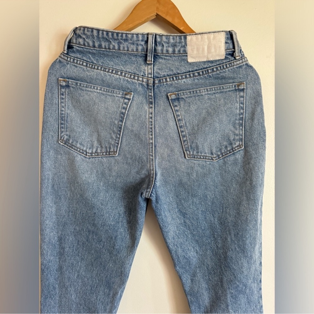 GRLFRND Karolina High Rise Straight Crop Jeans – Larchmont Wash Size 27 - Picture 7 of 11
